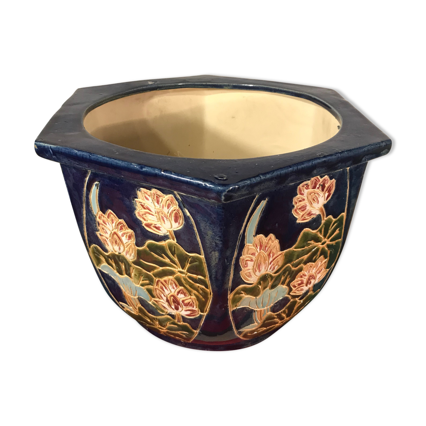 Ceramic pot cover