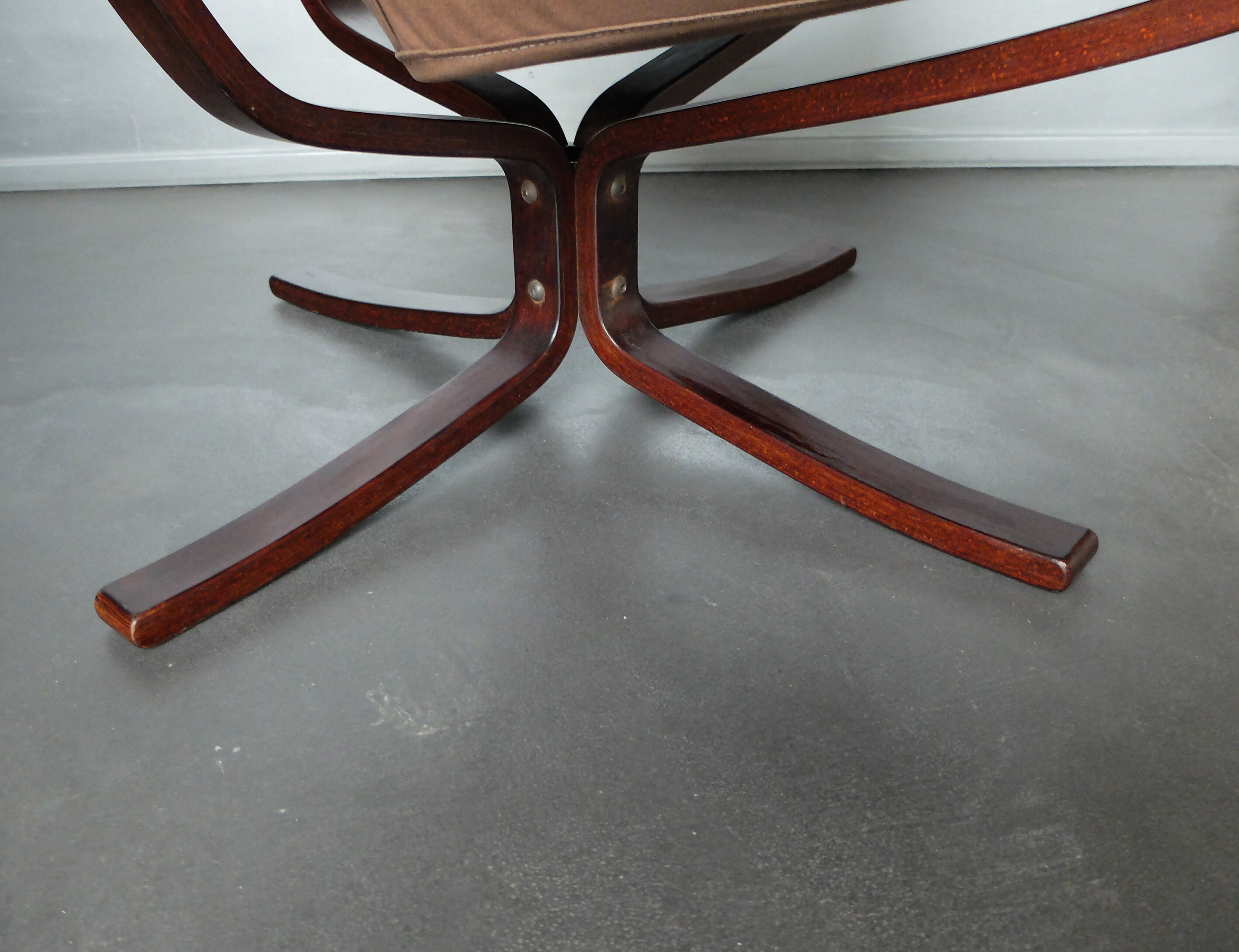 Scandinavian armchair Falcon Chair, Sigurd Resell for Vatne Møbler, Norway 1970