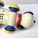 Vintage pull toy - Wheeled dog