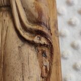 Virgin wooden sculpture