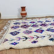 Handmade moroccan berber rug 217 x 117 cm