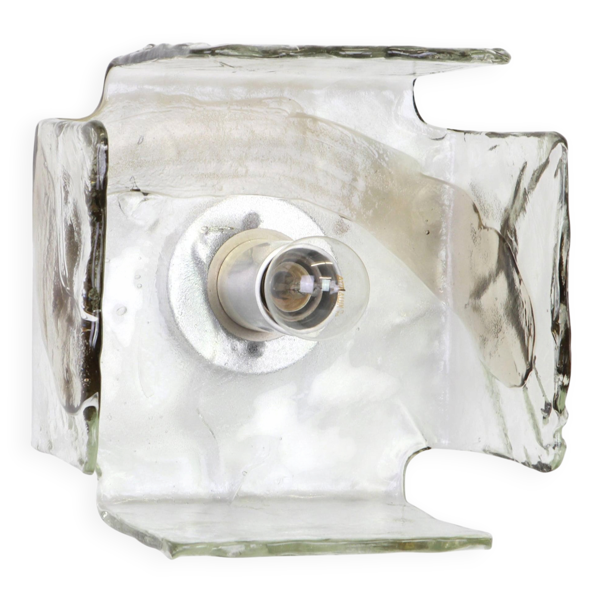 Wall sconce designed by Carlo Nason for Kalmar, 1960s.