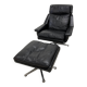 Danish Swivel Armchair Model 802 by Werner Langenfeld for Esa, 1970s