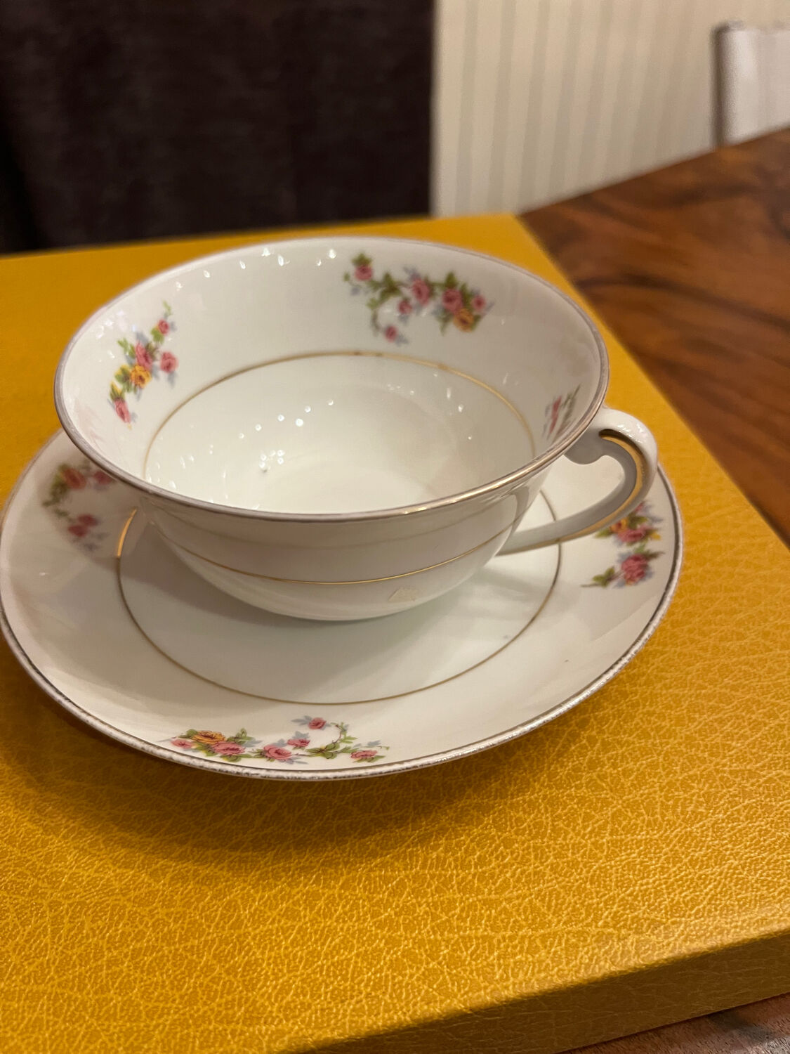 Limoges Porcelain Tea Cup