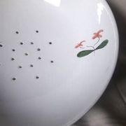 Pornic earthenware drainer model Coq hollow feet