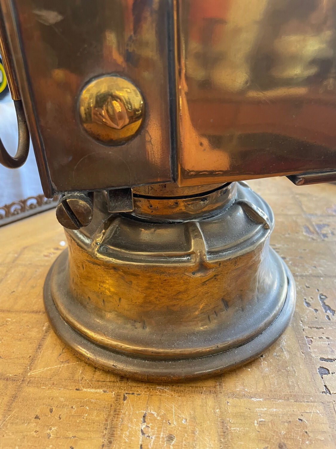 Lamp lantern vintage SNCF railwayman