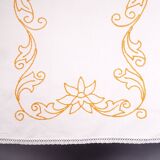 Doily or table path or center of table embroidered around 1970