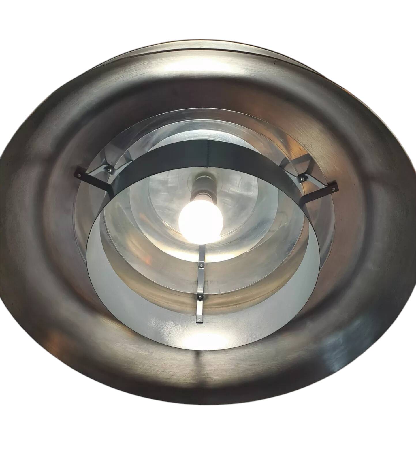 Hans-Agne Jakobsson pendant light for Markaryd "dome" model / 1960s