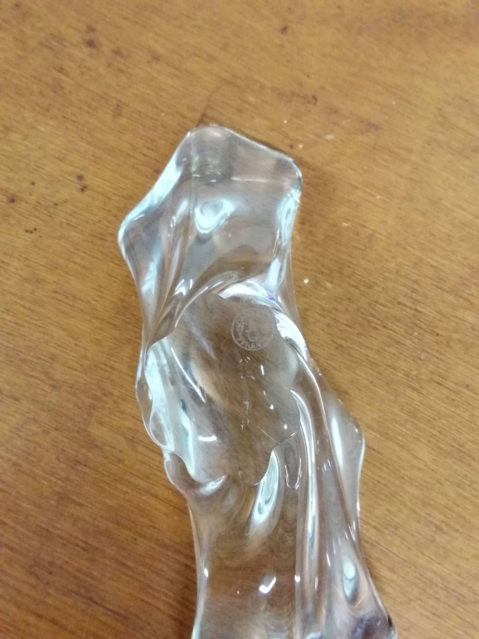 Vide poche en Cristal de Baccarat