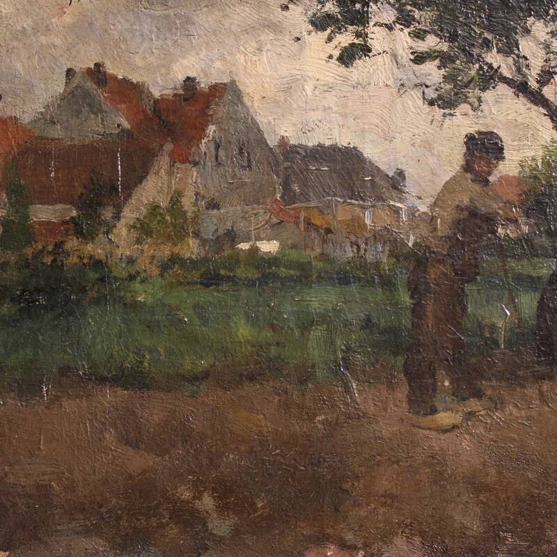 Dutch painting from the 19th century, Impressionist landscape