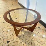 Round Astro coffee table, Victor Wilkins