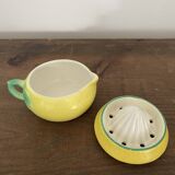 Citrus press, lemon squeezer lemon shape vintage 20s