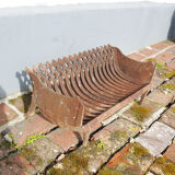 Old gate cradle with cast iron logs