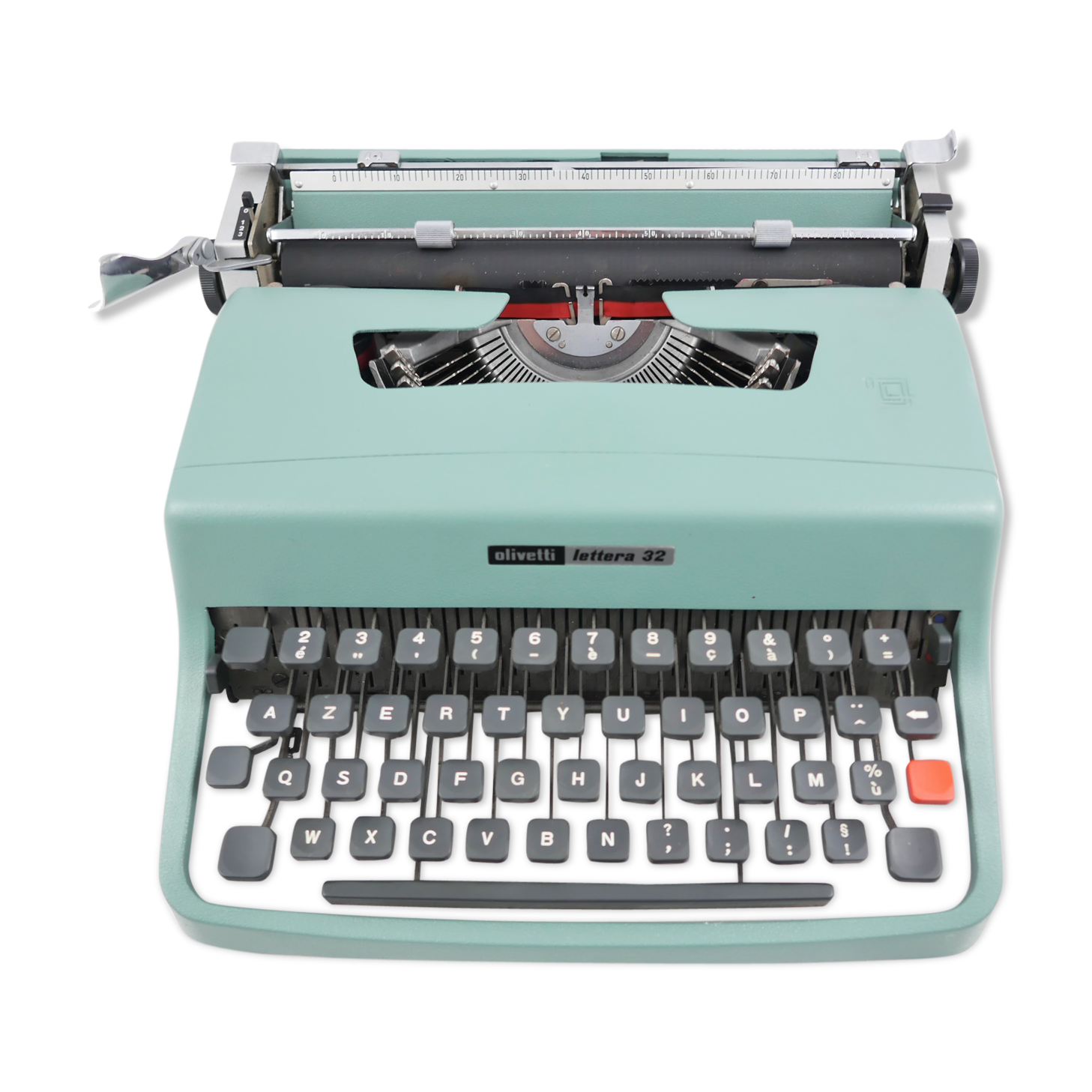 Typewriter Olivetti Lettera 32 - revised with new ribbon
