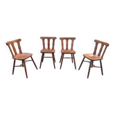 Set of 4 bistro/brasserie chairs