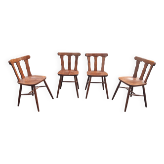 Lot de 4 chaises bistrot brasserie