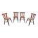 Lot de 4 chaises bistrot brasserie
