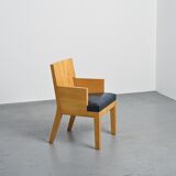 Pair of Stall armchairs by Christian Liaigre, circa 1990