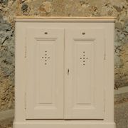 Antique workshop furniture - Patinated Parisian sideboard - Tradesman's furniture