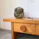 Stone sculpture of a man