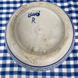 Antique covered butter pot "jobbana" from Morocco, Fes, signed Serghini.