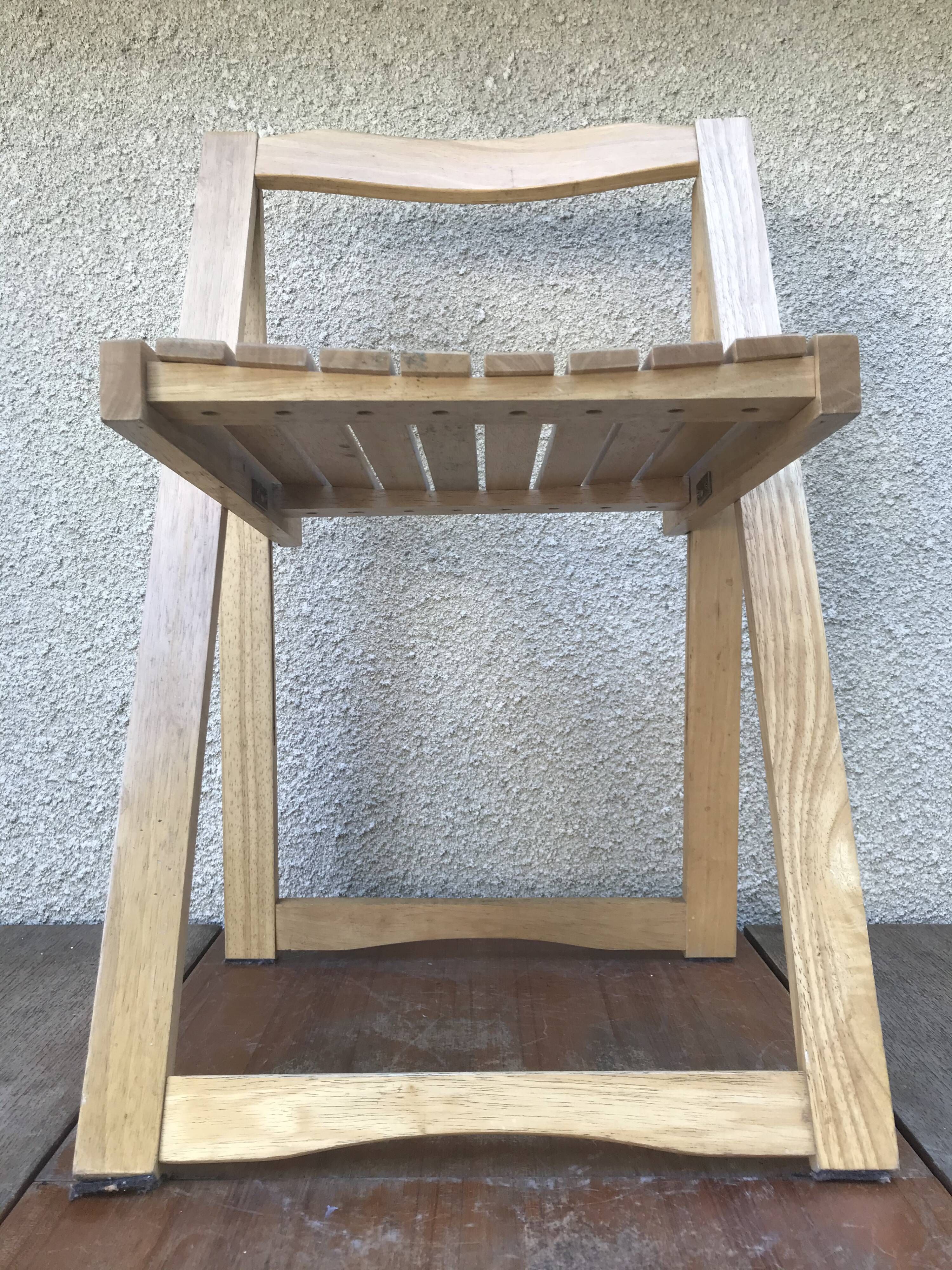 4 folding chairs 1960