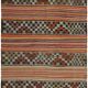 Turkish Handmade Vintage Anatolian Kilim 174 cm x 255 cm