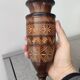 Wooden vase