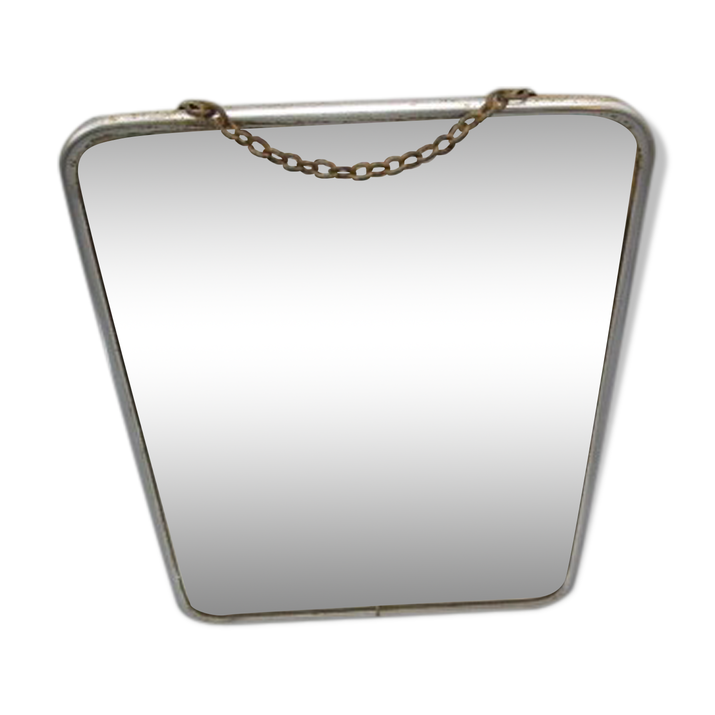 Old barber mirror