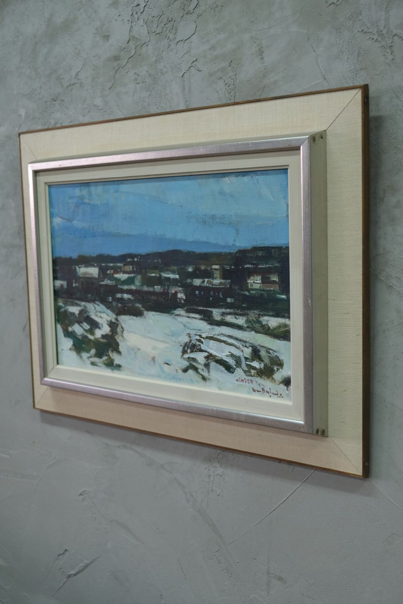 Gunnar Herman Berglund (1906-1992), Swedish Modern Painting, 1960s, Oil on Canvas