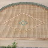 Rattan headboard