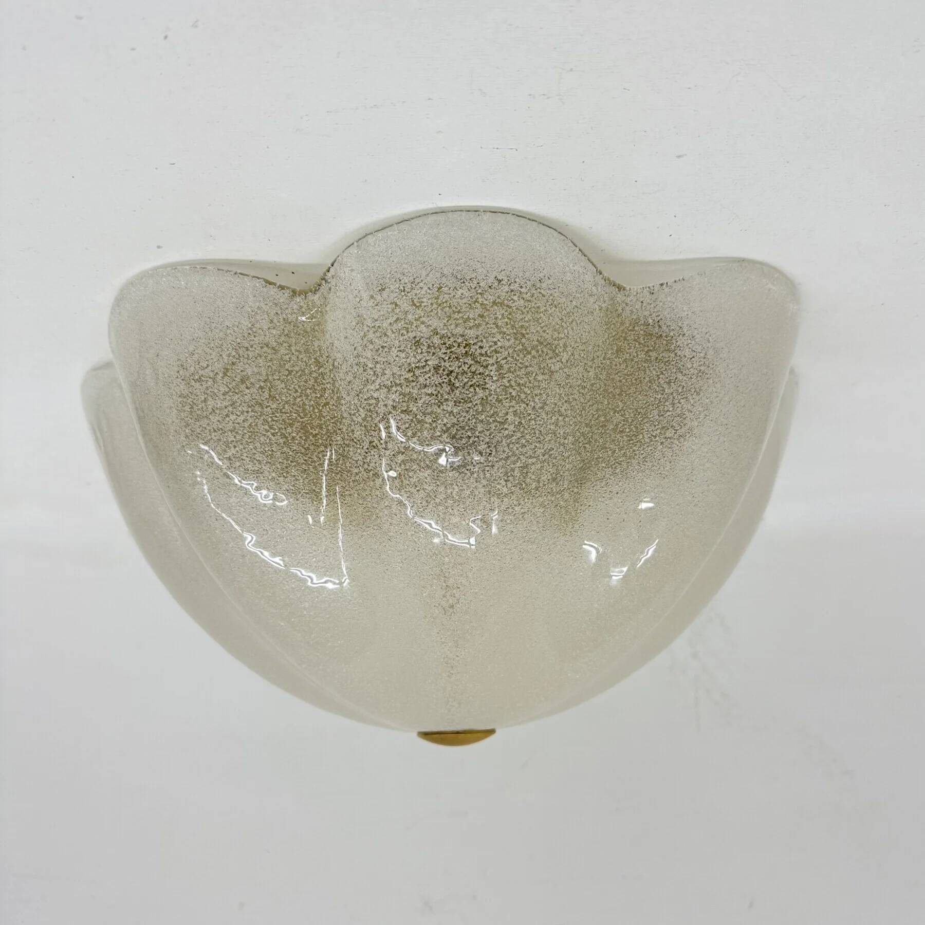 La Murrina Italian glass ceiling lamp, 1970s
