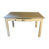 1930s country table/bistro table in its pattine