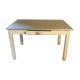 1930s country table/bistro table in its pattine
