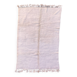Moroccan rug Beni M'Rirt white - 177 x 264 cm
