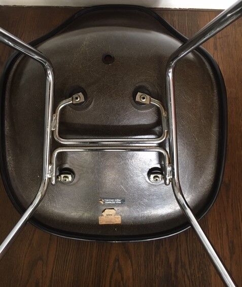 Series of 4 chairs DSX Charles Eames for Herman Miller, 1970