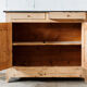 Parisian buffet in raw wood "peach"
