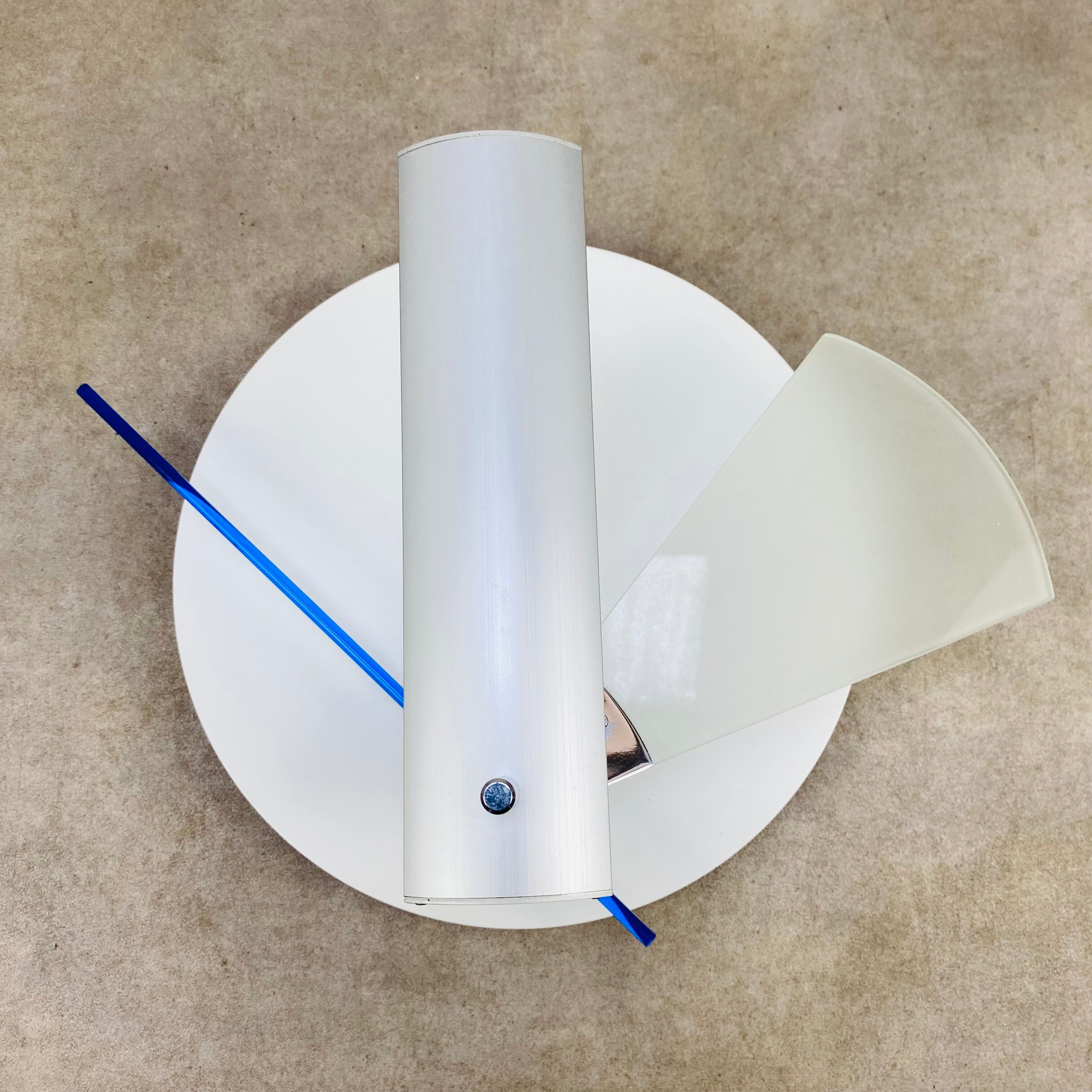 Postmodern wall light from the 1980s.