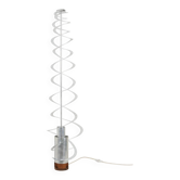Sculpture lumineuse cinétique en spirale par Werner Epstein, 1972