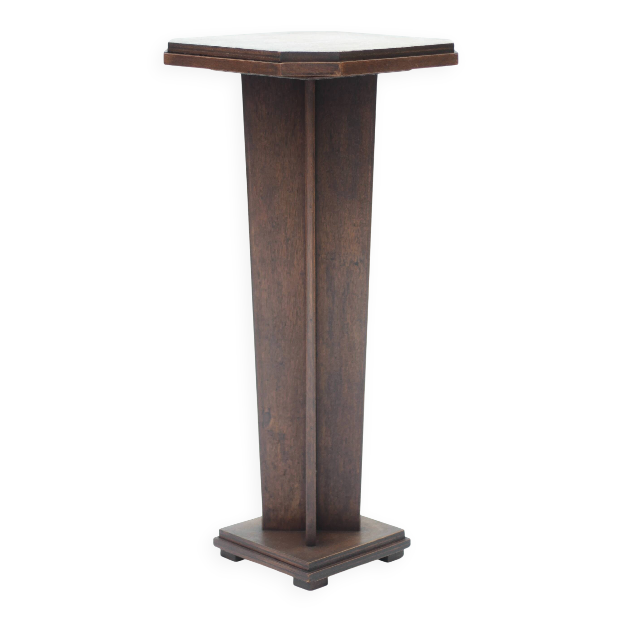 Art Deco side table, Art Deco wooden side table, end table, decoration