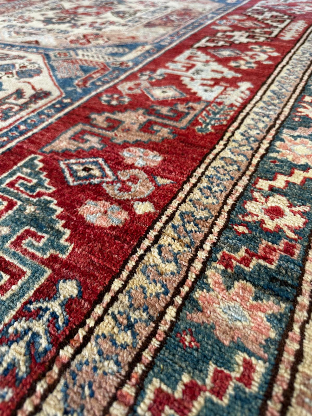 Handmade Kazak rug 2m x 3m