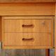 Flat teak desk by Gunnar Nielsen
