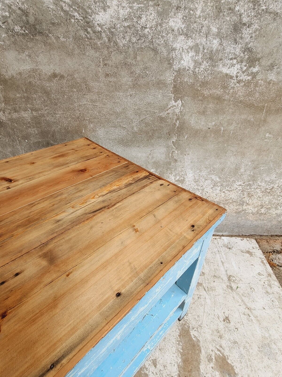 Old work table side table display table kitchen island