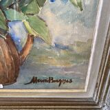 Painting of flowers by Henri Boez