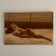 Oil on canvas, 1970, "Reclining Woman."  80x54