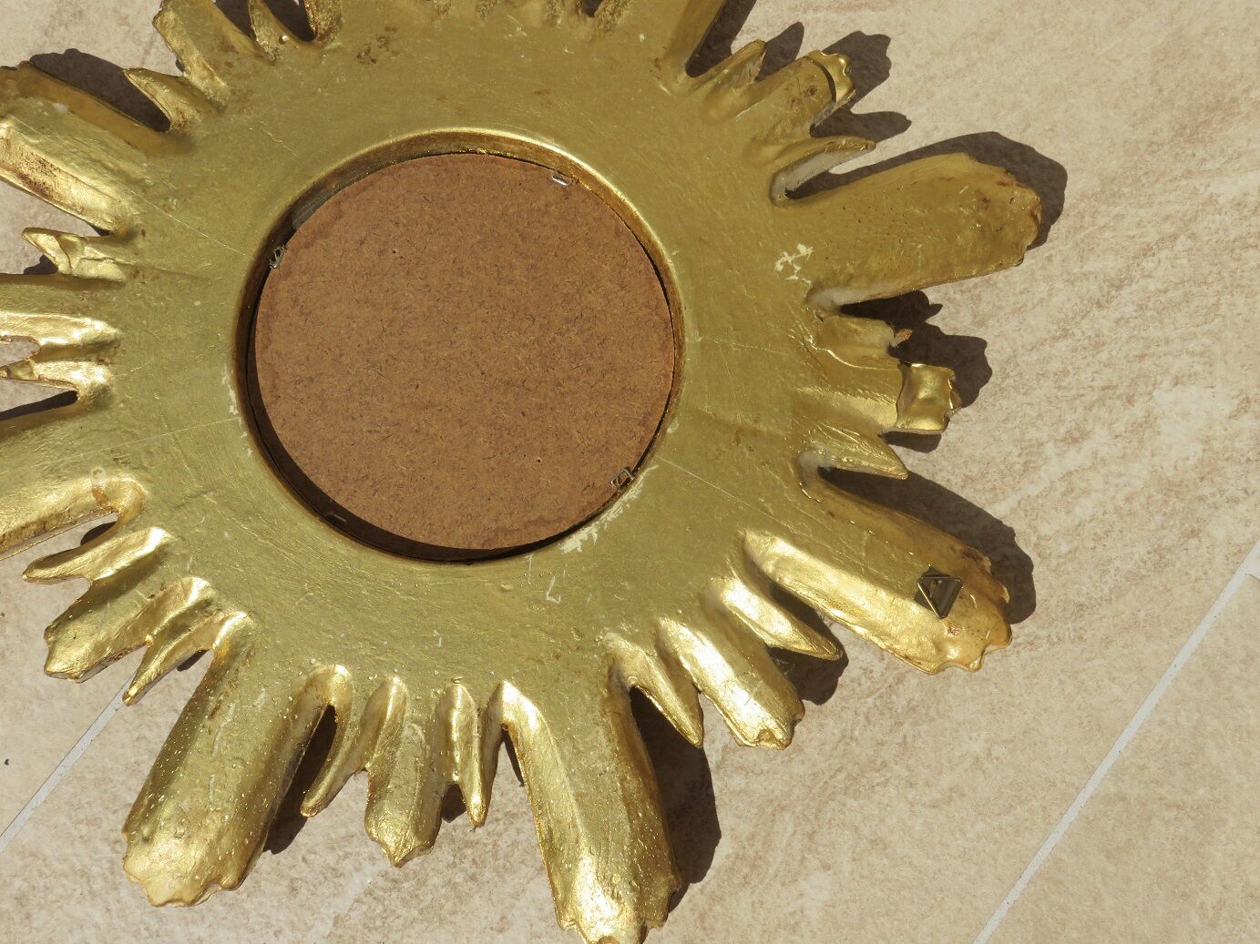 Resin sun mirror 45.5cm