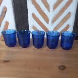 Verres Arcoroc bleu nuit