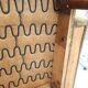 Paire de fauteuils scandinaves accoudoirs rehaussés années 50/60 vintage