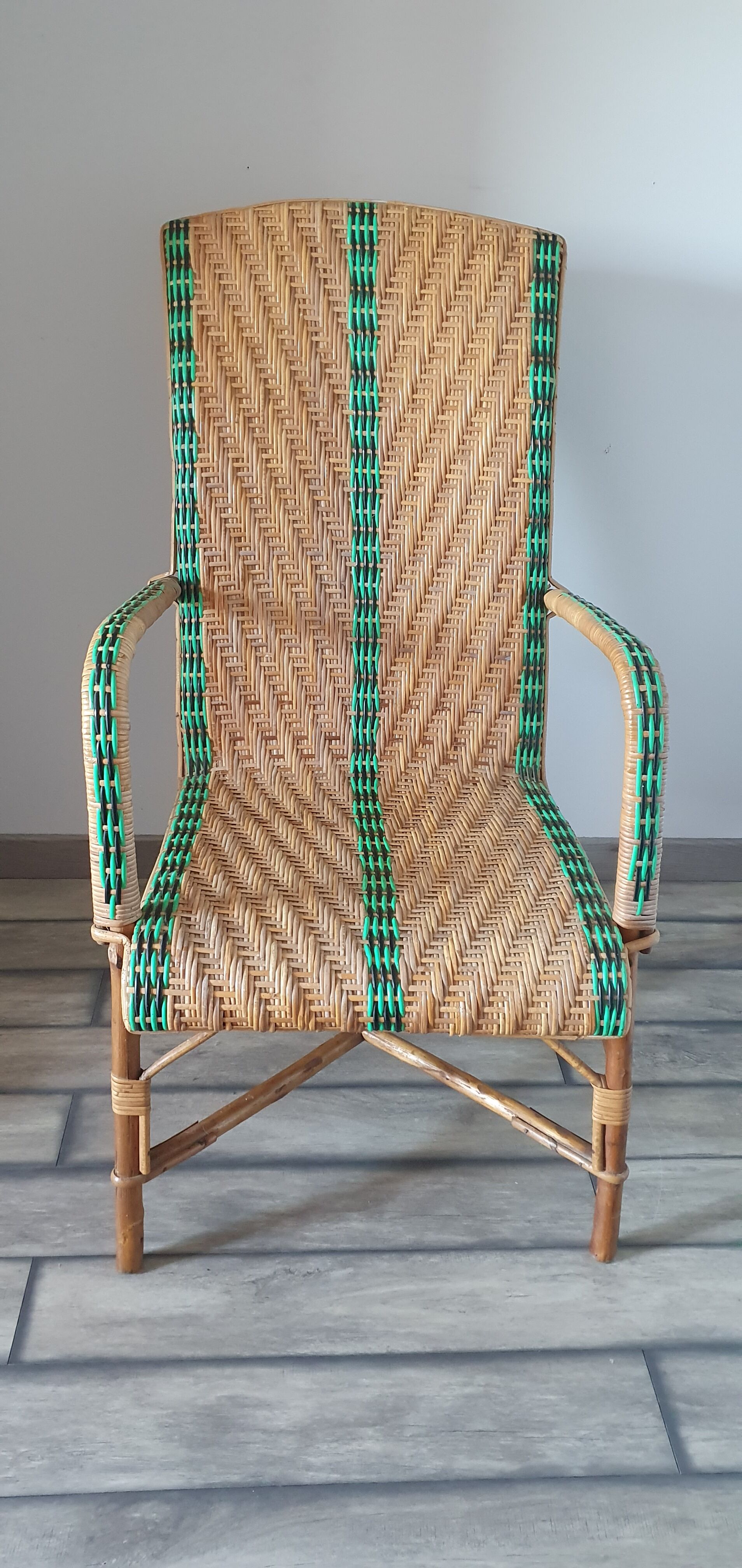 Fauteuil en rotin