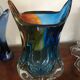 Vase en verre d’Art Chribska circa 1960